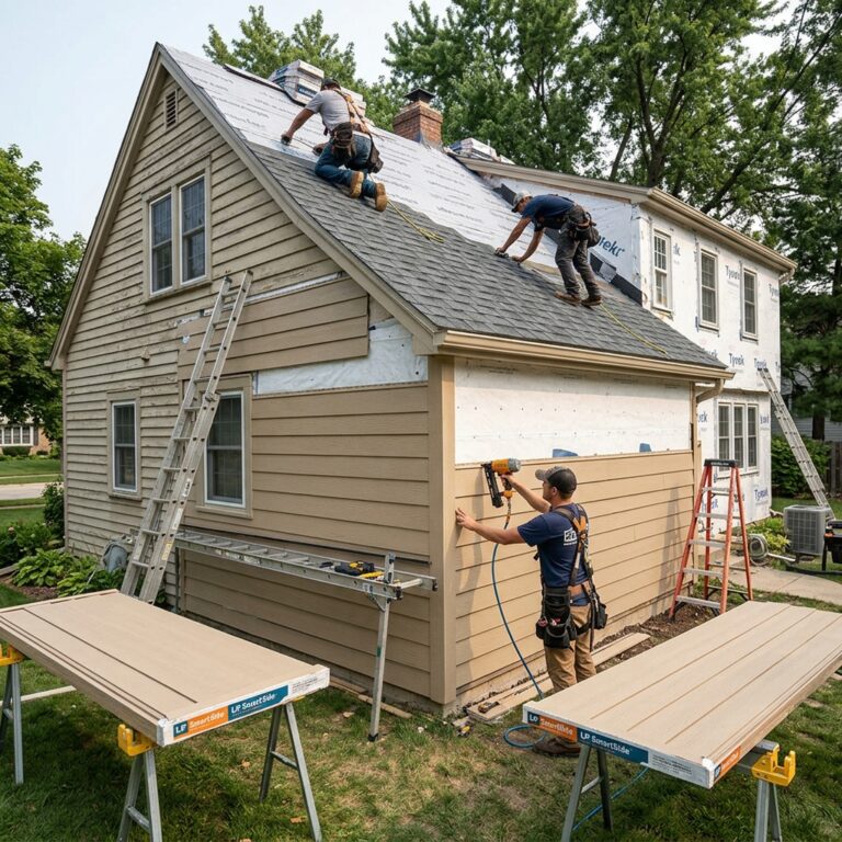 Best LP SmartSide Siding And Residential Roof Replacement Guide ...